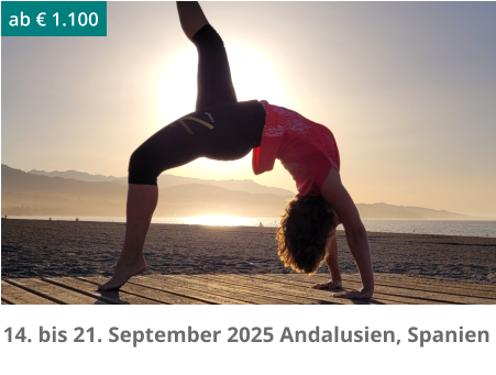 ab € 1.100 14. bis 21. September 2025 Andalusien, Spanien