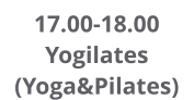17.00-18.00 Yogilates (Yoga&Pilates)