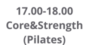 17.00-18.00 Core&Strength (Pilates)